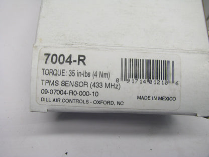 (4) Dill 7004-R TPMS Tire Pressure Monitor Sensors