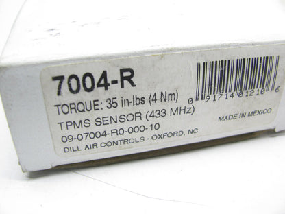 Dill 7004-R TPMS Tire Pressure Monitor Sensor  433 MHZ