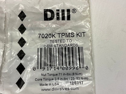 Dill 7020K TPMS Tire Pressure Monitor Sensor Service Kit
