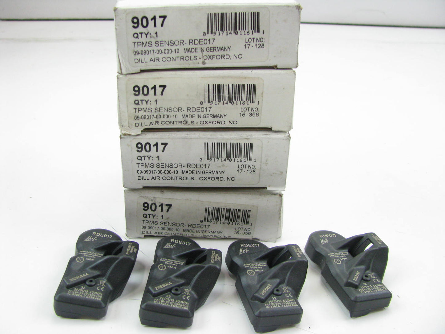 (4) Dill 9017 TPMS Tire Pressure Monitor Sensor