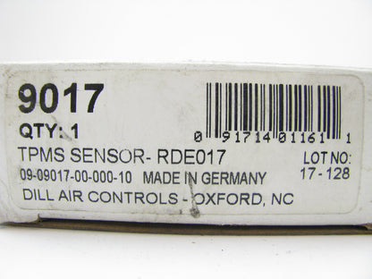 (4) Dill 9017 TPMS Tire Pressure Monitor Sensor