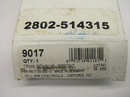 Dill 9017 TPMS Tire Pressure Monitor Sensor