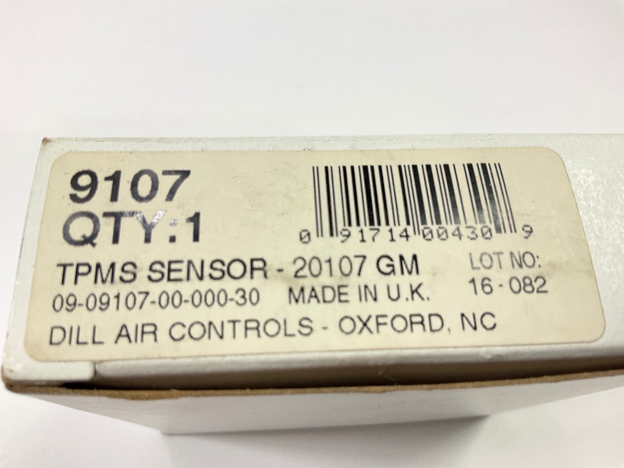 Dill 9107 TPMS Tire Pressure Monitor Sensor