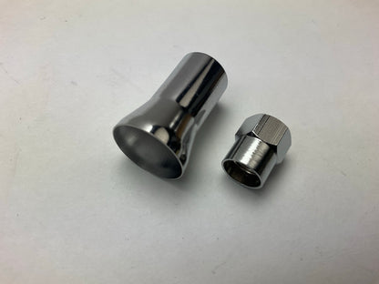 Dill 950-SC-4 TPMS Tire Valve Stem Chrome Sleeve & Cap, Set Of 4
