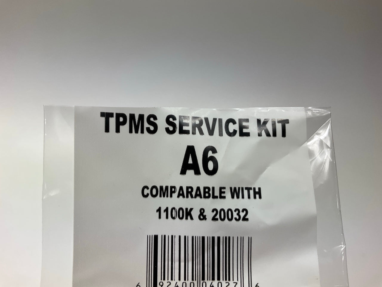 (4) Dill A6 TPMS Tire Sensor Service Kit, With Valve Core