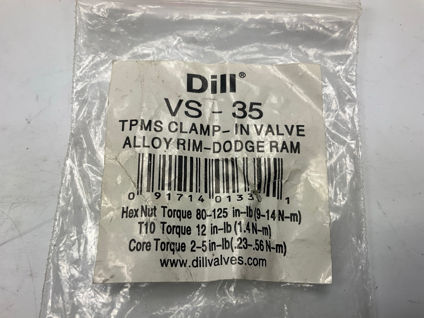 (4) Dill VS-35 TPMS Tire Pressure Monitor Sensor