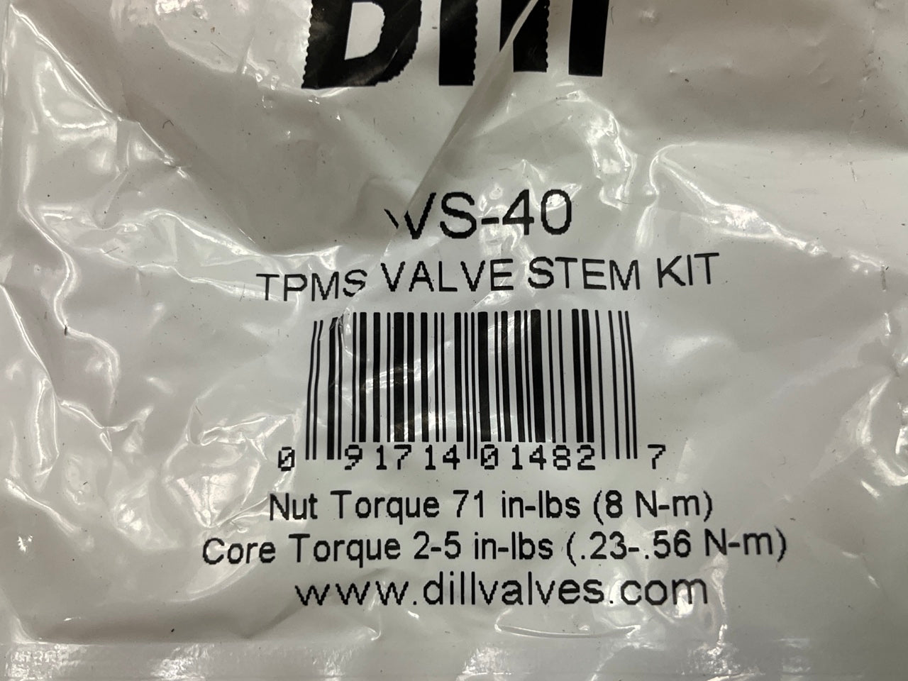 Dill VS-40 TPMS Tire Pressure Monitor Sensor Valve Stem