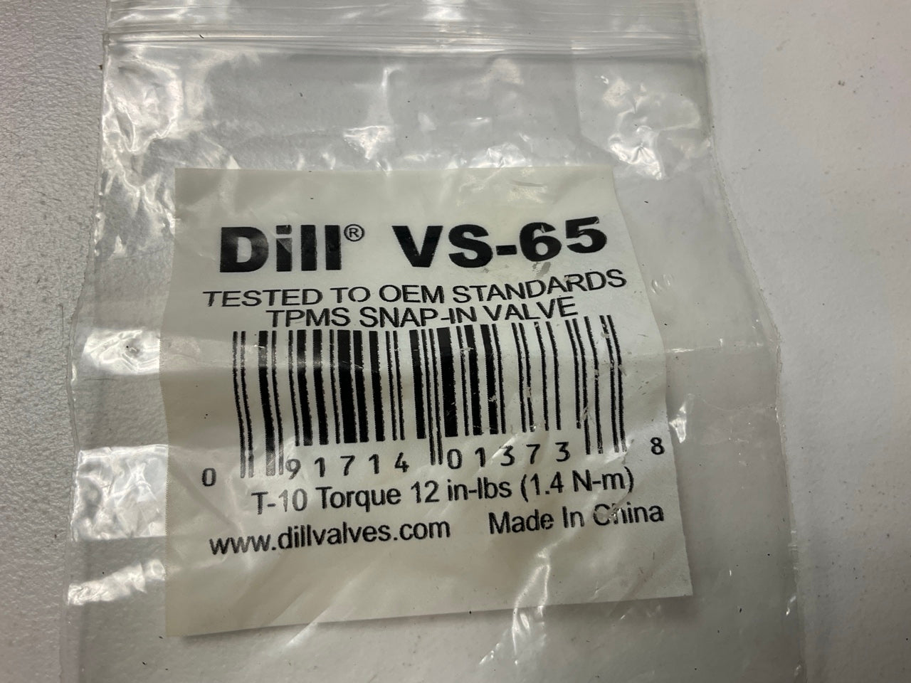 (4) Dill VS-65 TPMS Tire Pressure Monitor Sensor Service Kit