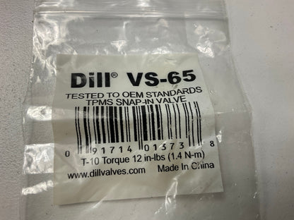 (4) Dill VS-65 TPMS Tire Pressure Monitor Sensor Service Kit