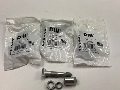 (4) Dill VS-70 Tire Pressure Monitoring System (TPMS) Valve Stem