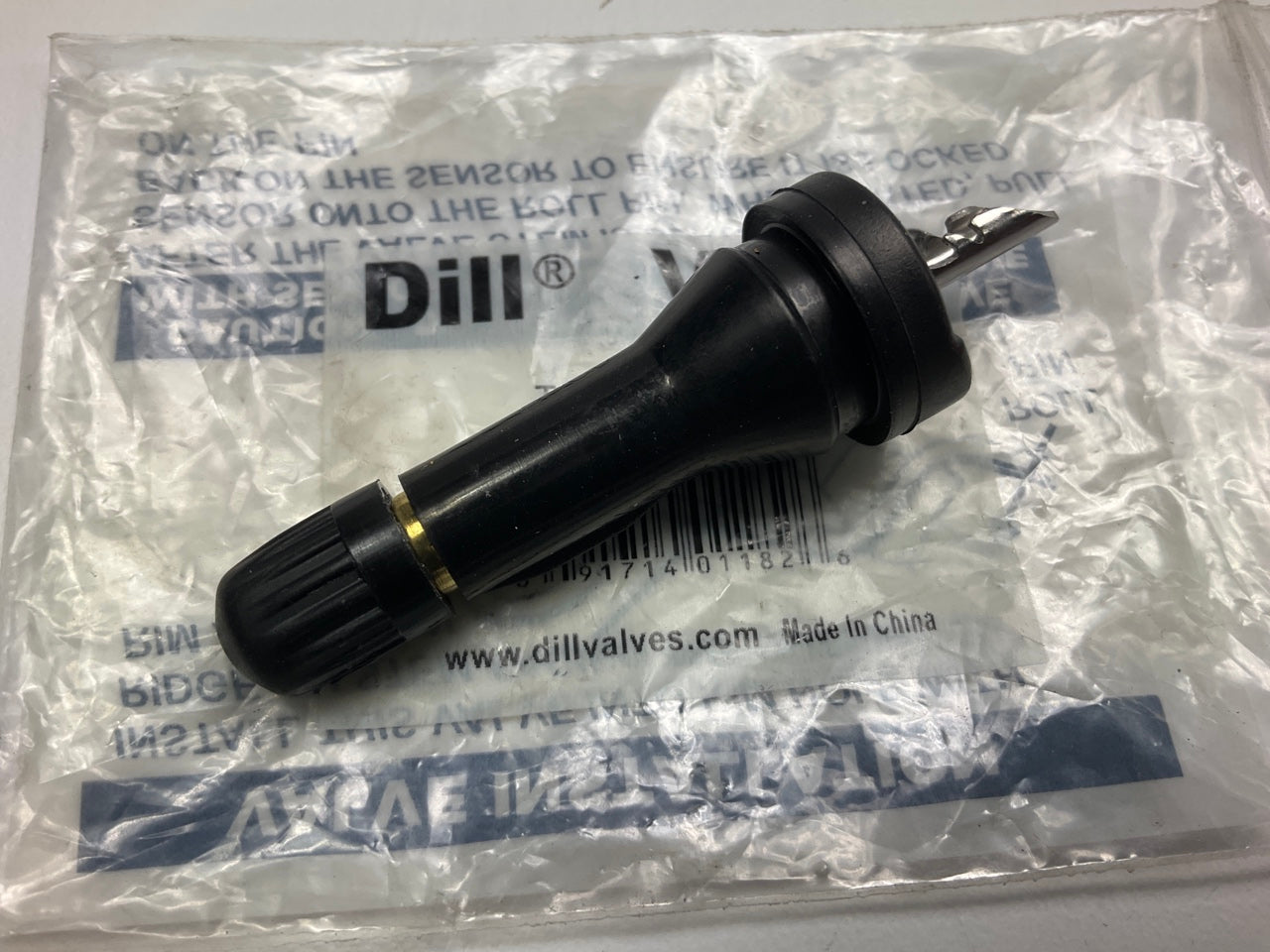 Dill VS-90 TPMS Redi Sensor Rubber Snap In Valve Stem Clip In Type