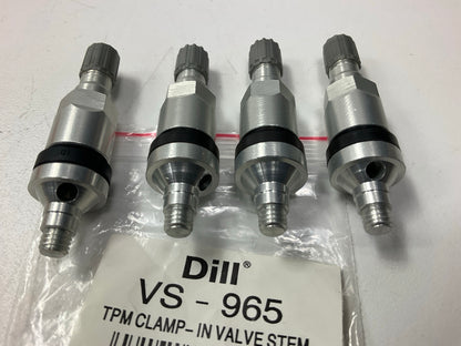 (4) Dill VS-965 TPMS Tire Pressure Monitor Sensor Valve Stem