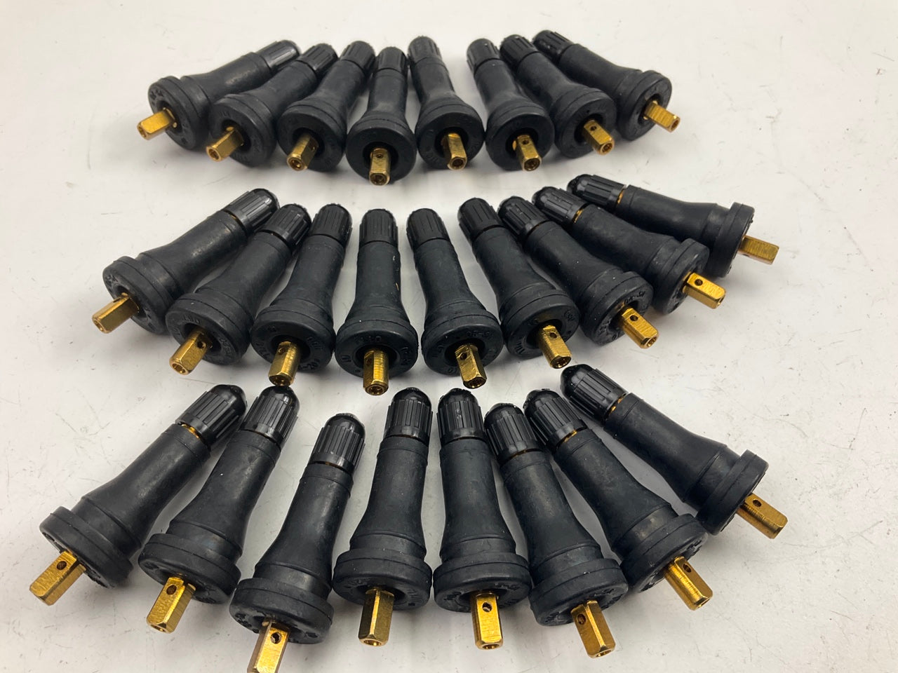 (25) Dill VS-20 Rubber Snap-in Valve Stems For TPMS Sensor