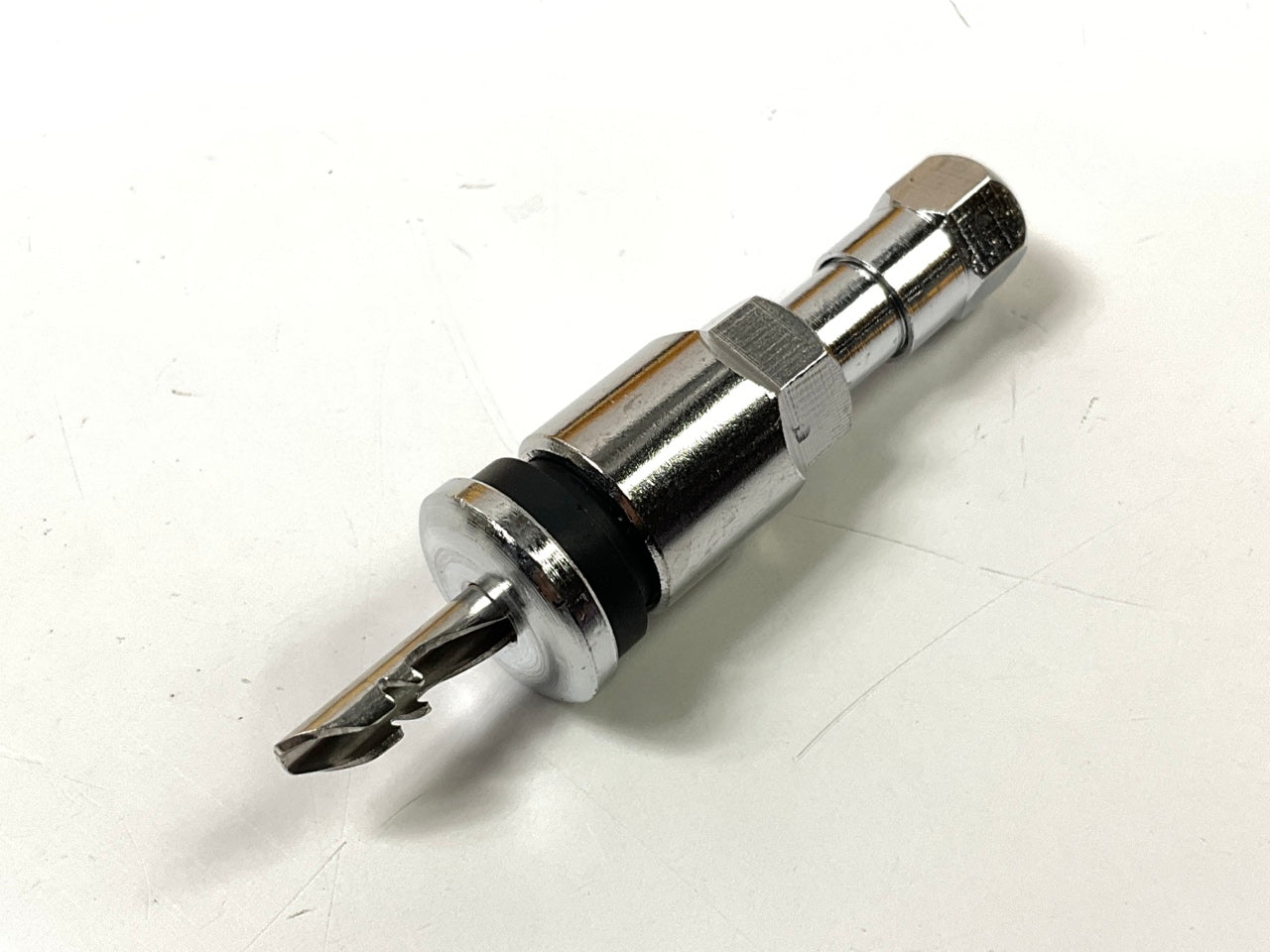Dill VS45 TPMS Redi-Sensor W/ Chrome Clamp-in Valve Stems W/ Caps