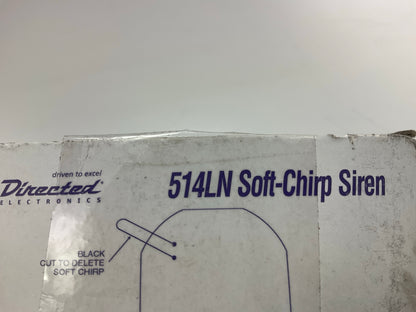 Directed Electronics 514LN Soft Chirp Siren For Aftermarket Alarm