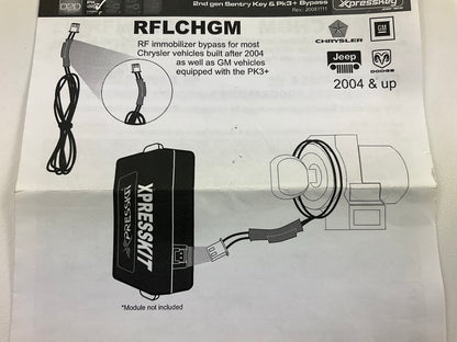 Directed RFLCHGM Preloaded RF Transponder Loop Immobilizer Bypass For Chrysler