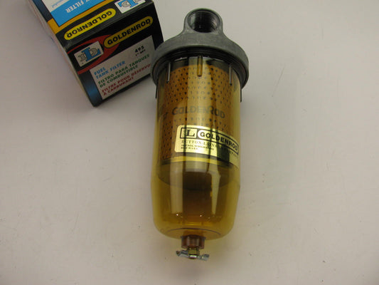 Goldenrod FW Separator Housing - 1'' NPT On Inlet & Outlet W/ Filter