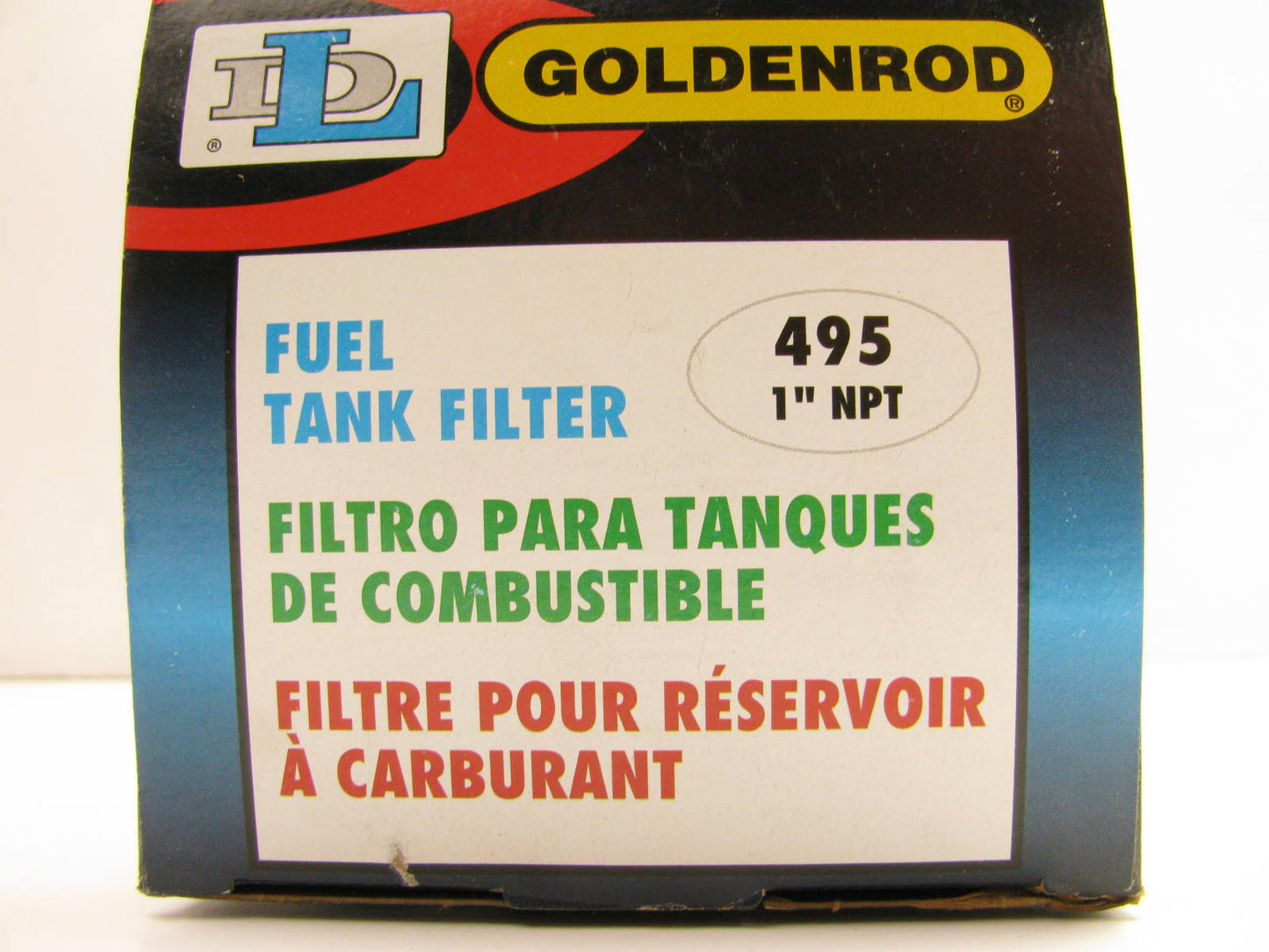 Goldenrod FW Separator Housing - 1'' NPT On Inlet & Outlet W/ Filter