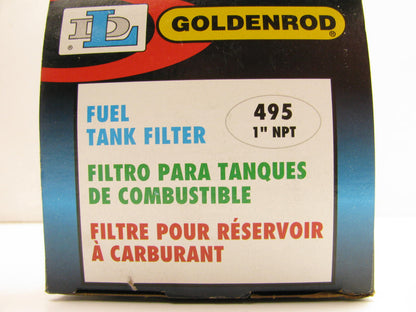Goldenrod FW Separator Housing - 1'' NPT On Inlet & Outlet W/ Filter