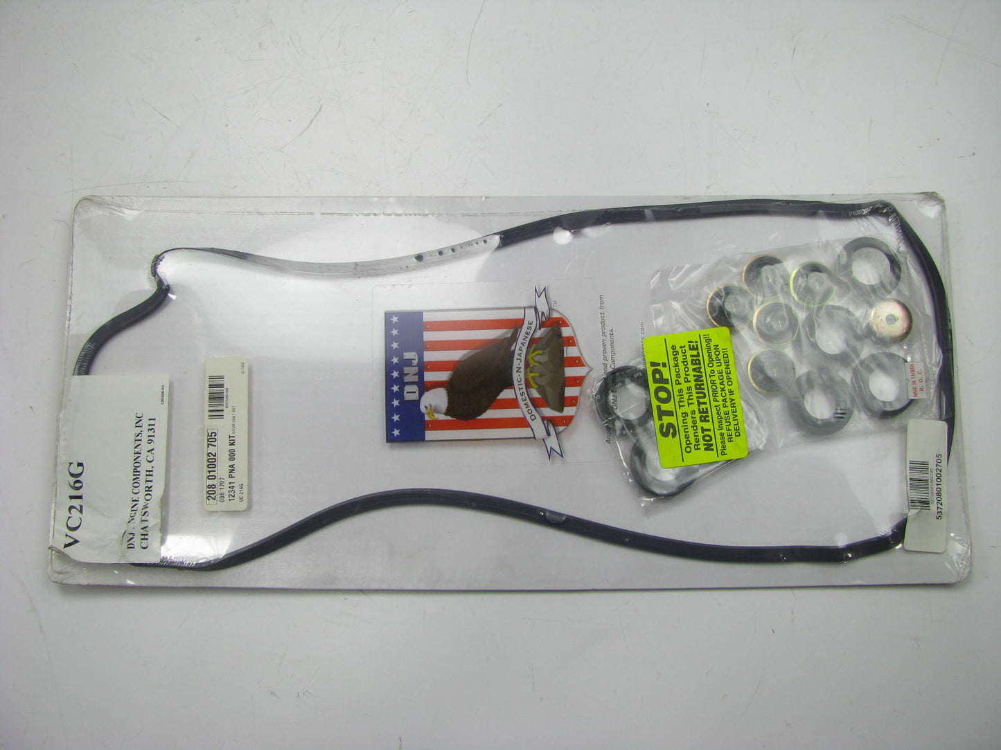 DNJ VC216G Valve Cover Gasket Set 2002-12 Acura Honda 2.0L 2.3L 2.4L DOHC