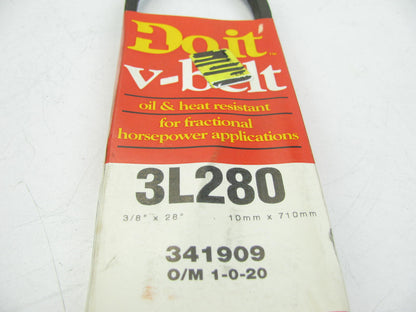 Do It Best 3L280 Power Equipment Lawn Mower Drive Belt - 3/8'' X 28''