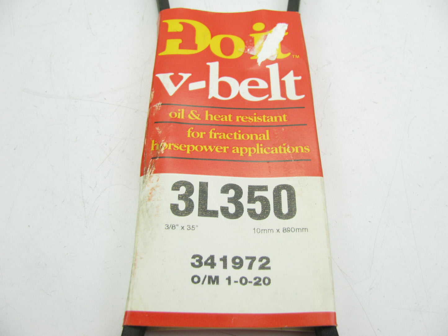 Do It Best 3L350 Lawn & Garden Power Equipment Accessory Drive Belt - 3/8'' X 35''
