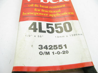 Do It Best 4L550 Power Equipment Accessory Drive Belt - 1/2'' X 55''