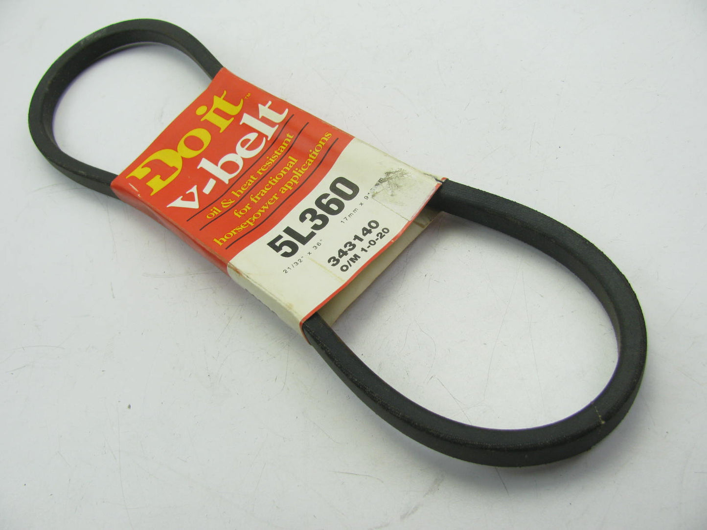 Do It Best 5L360 Power Equipment Accessory Drive Belt - 5/8'' X 36''