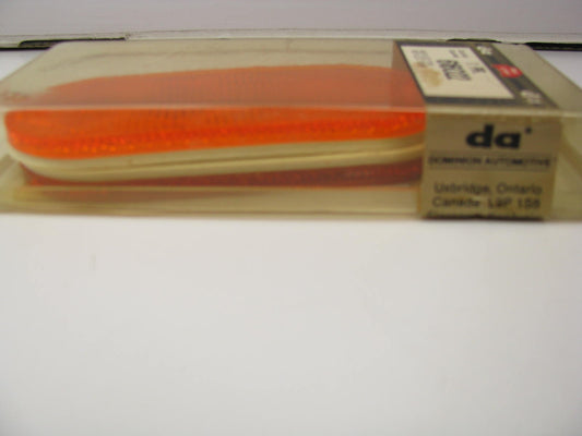 Dominion 616022 Oval Reflectors - Orange Pack Of 2