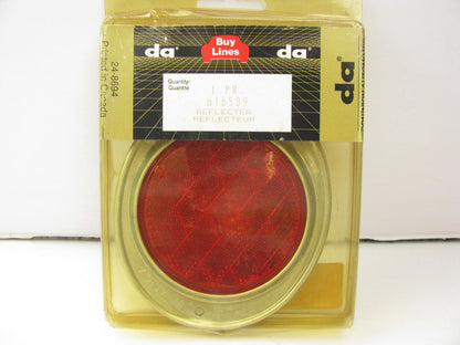 Dominion 616509 Red Trailer Reflector - Casting # 71-6510A