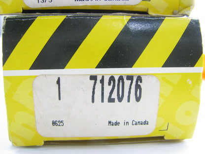 (2) Vintage Dominion 712076 Amber Oval Side Marker Lights