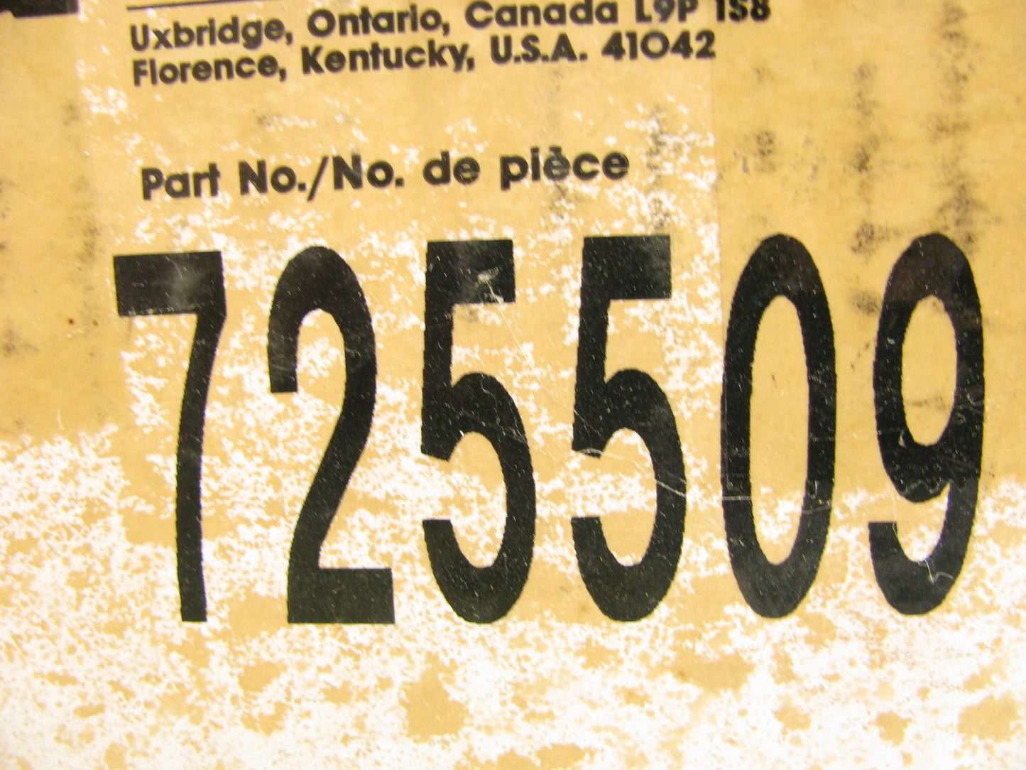 Vintage Dominion 725509  7'' Headlight Housing Shell Lamp Bucket Bottom Mounting