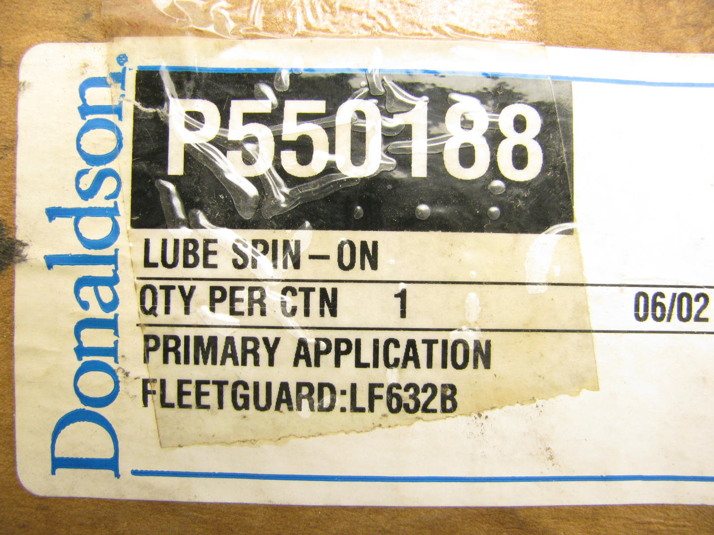 Donaldson P550188 Oil Filter Replaces: 51581 51243 L30026 1243 1581 LF340 LF129