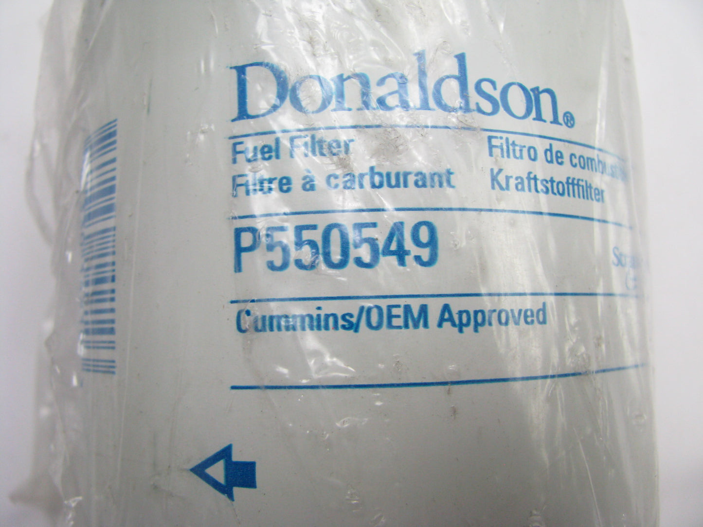 Donaldson P550549 Fuel Filter Replaces WIX 33408, LUBER-FINER LFF9519, 3942533