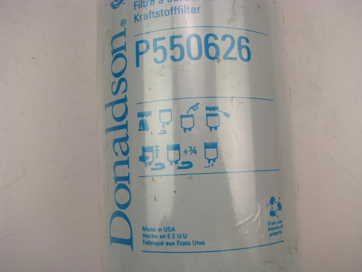 Donaldson P550626 Diesel Fuel Filter (Interchanges With WIX 33606)