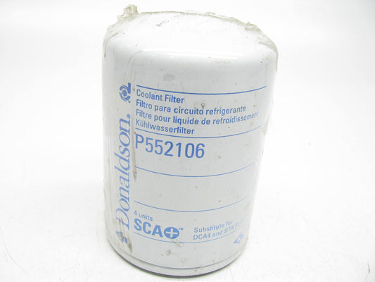 Donaldson P552106 Engine Coolant Filter Replaces 24206 1822313C1 BW5082 93206