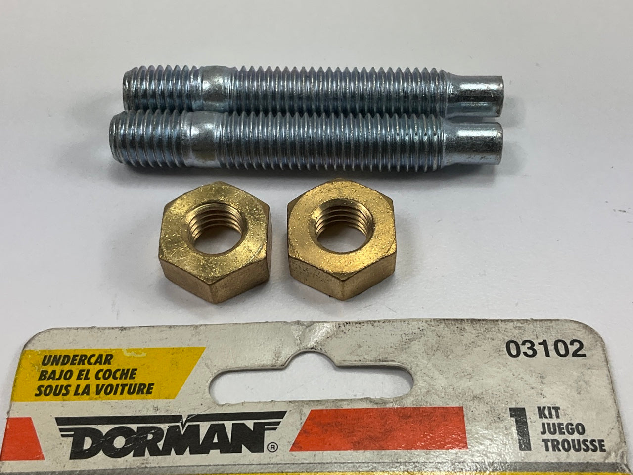 Dorman 03102 Exhaust Flange Stud & Nut Kit 10MM X 1'' X 65MM