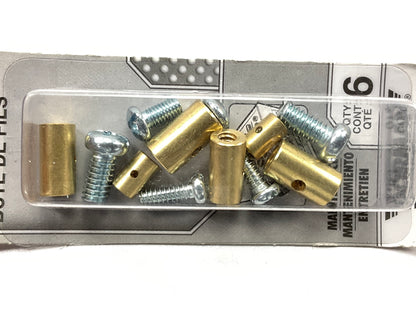 Dorman 03336 Brass Cable Stop Assortment, 1/4'', 5/16'', 3/8''