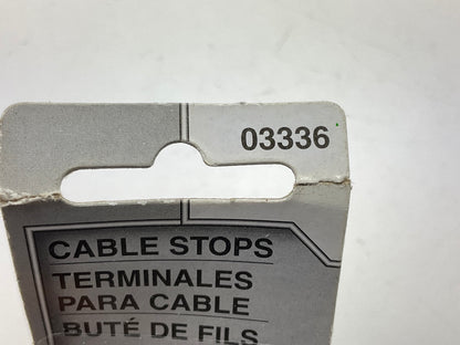 Dorman 03336 Brass Cable Stop Assortment, 1/4'', 5/16'', 3/8''