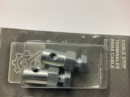 Dorman 03339 Cable Lock Wire Stop, Universal, For 1/8'' Dia. Wire - Pack Of 2