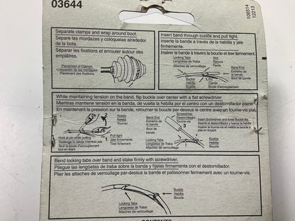 Dorman 03644 C.V. Joint Boot Universal Clamp
