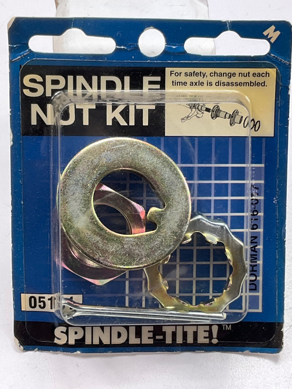 Dorman 05191 Spindle Lock Nut Kit