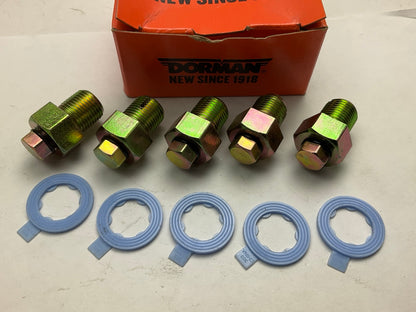 Dorman 090-045 Oil Drain Plug Piggyback, 1/2-20 Double Oversize, 5 / Pack