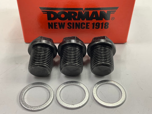 (3) Dorman 090-167 Engine Oil Drain Plug