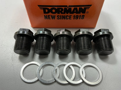 (5) Dorman 090-167 Oil Drain Plugs -  M18 X 1.50 Thread