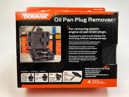 Dorman 090-999 Plastic Oil Drain Plug Removal Tool Kit For BMW Audi VW