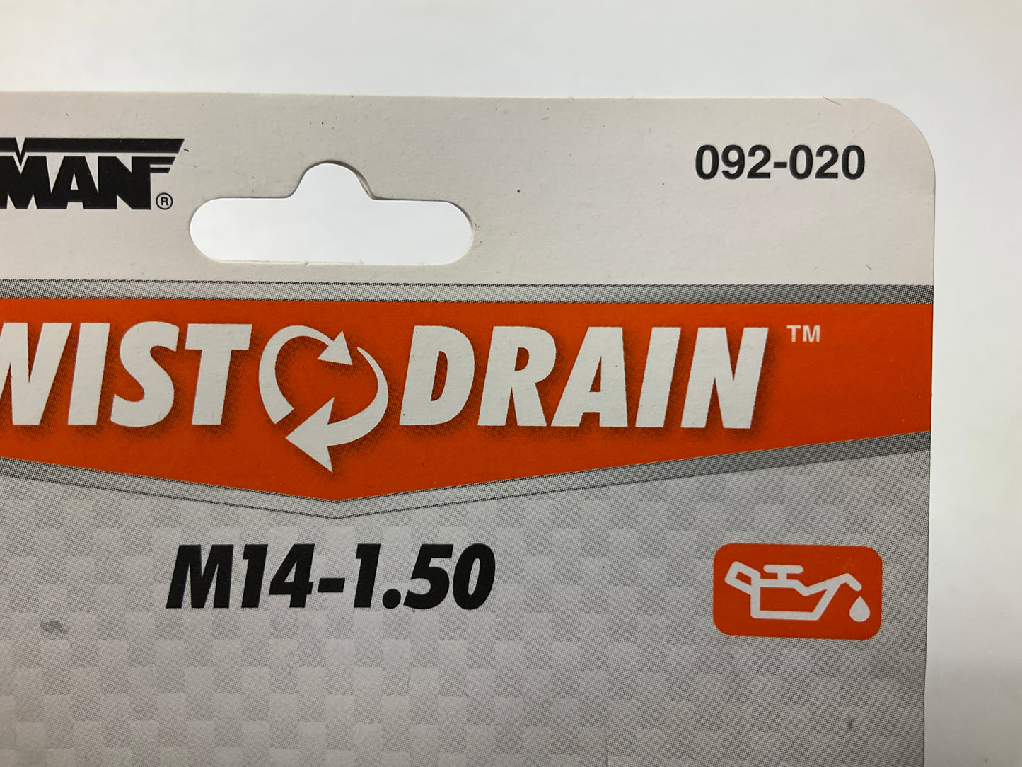 Dorman 092-020 EZ Twist Drain Plug - MISSING O RING