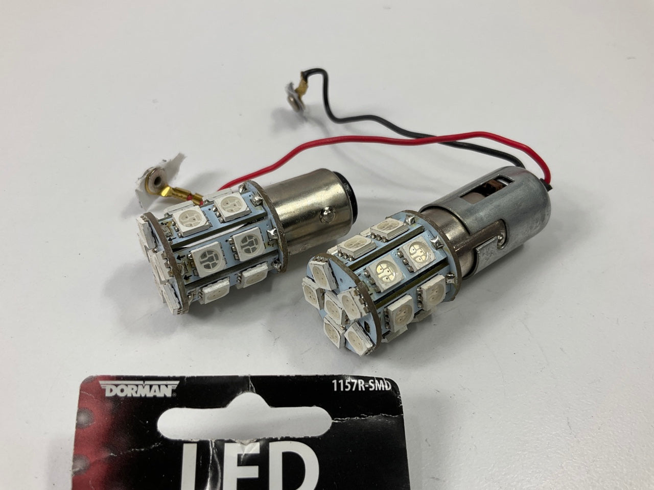 Dorman 1157R-SMD Brake RED Light Bulb Light 1157 - Pack Of 2