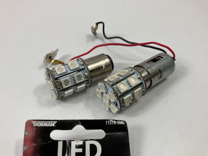 Dorman 1157R-SMD Brake RED Light Bulb Light 1157 - Pack Of 2