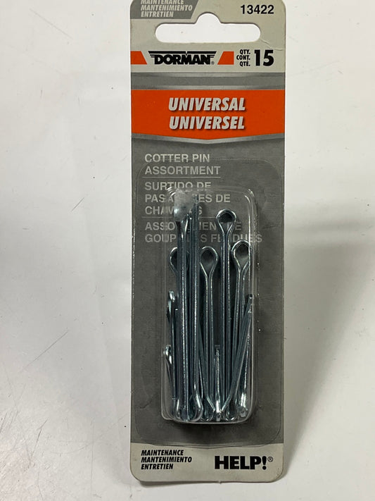 Dorman 13422 15 Piece Universal Cotter Pin Assortment - 5 Sizes